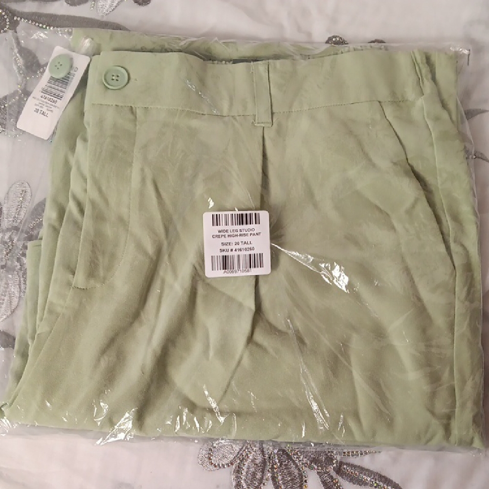 Torrid Studio Light Green Trousers